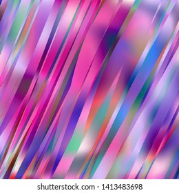 Gradient colorful background. Bright multicolored lines.