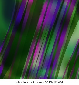 Gradient colorful background. Bright multicolored lines.