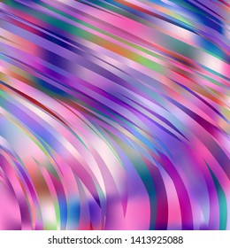 Gradient colorful background. Bright multicolored lines.
