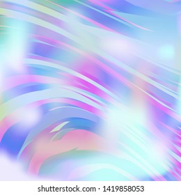 Gradient colorful background. Bright multicolored lines.