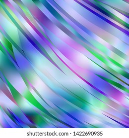 Gradient colorful background. Bright multicolored lines.