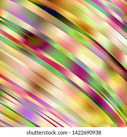 Gradient colorful background. Bright multicolored lines.