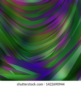 Gradient colorful background. Bright multicolored lines.