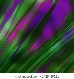 Gradient colorful background. Bright multicolored lines.