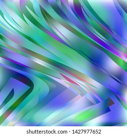 Gradient colorful background. Bright multicolored lines.