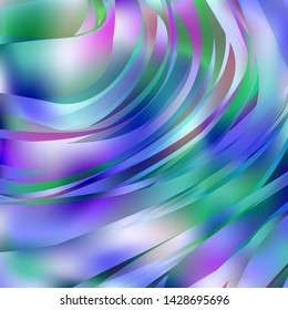 Gradient colorful background. Bright multicolored lines.