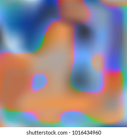 Gradient colorful background. Bright substrate.