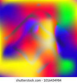 Gradient colorful background. Bright substrate.