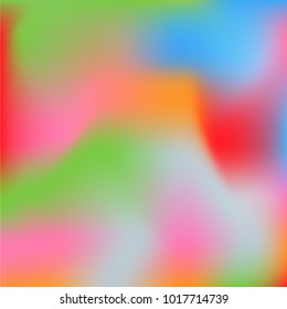 Gradient colorful background. Bright substrate.