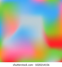 Gradient colorful background. Bright substrate.