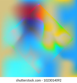 Gradient colorful background. Bright substrate.