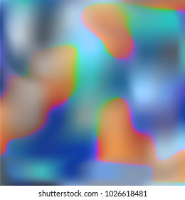 Gradient colorful background. Bright substrate.
