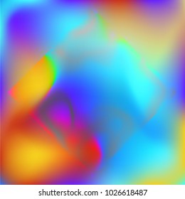 Gradient colorful background. Bright substrate.