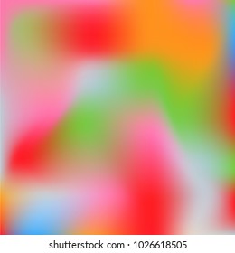 Gradient colorful background. Bright substrate.