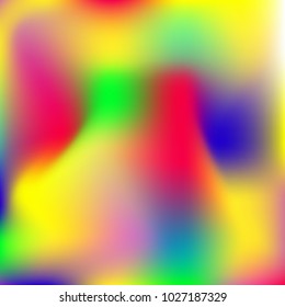 Gradient colorful background. Bright substrate.