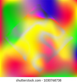 Gradient colorful background. Bright substrate.