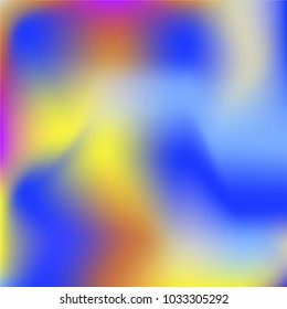 Gradient colorful background. Bright substrate.