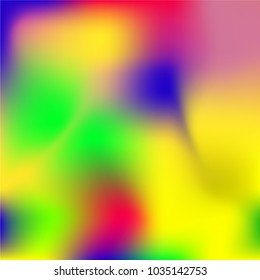 Gradient colorful background. Bright substrate.