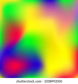Gradient colorful background. Bright substrate.