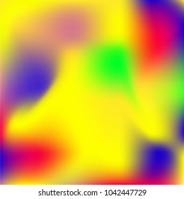 Gradient colorful background. Bright substrate.