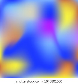 Gradient colorful background. Bright substrate.