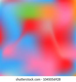 Gradient colorful background. Bright substrate.