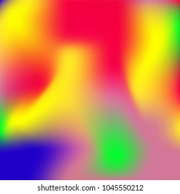 Gradient colorful background. Bright substrate.