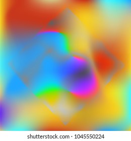 Gradient colorful background. Bright substrate.