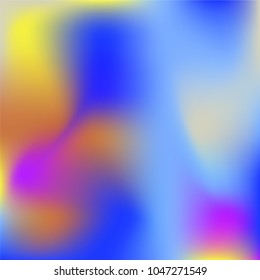Gradient colorful background. Bright substrate.