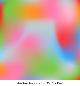 Gradient colorful background. Bright substrate.