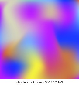 Gradient colorful background. Bright substrate.