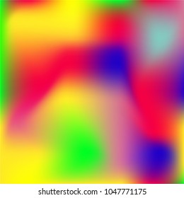 Gradient colorful background. Bright substrate.