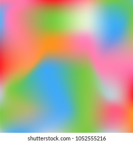 Gradient colorful background. Bright substrate.