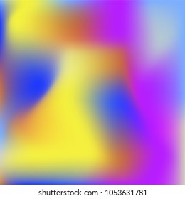 Gradient colorful background. Bright substrate.