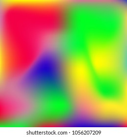 Gradient colorful background. Bright substrate.