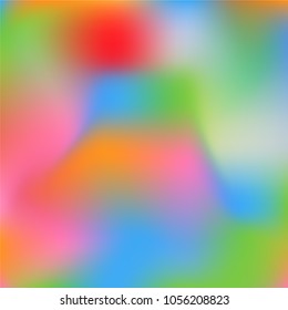 Gradient colorful background. Bright substrate.