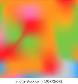 Gradient colorful background. Bright substrate.