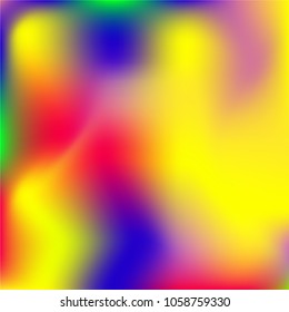 Gradient colorful background. Bright substrate.