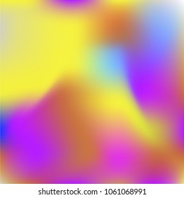 Gradient colorful background. Bright substrate.