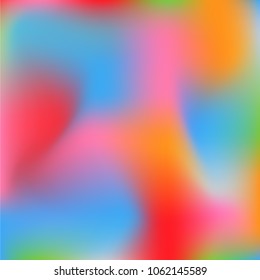 Gradient colorful background. Bright substrate.