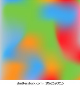 Gradient colorful background. Bright substrate.