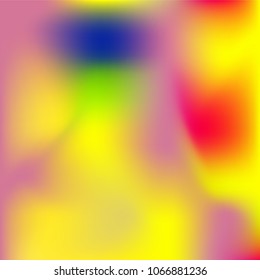 Gradient colorful background. Bright substrate.