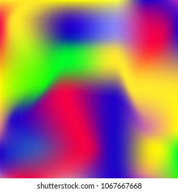 Gradient colorful background. Bright substrate.