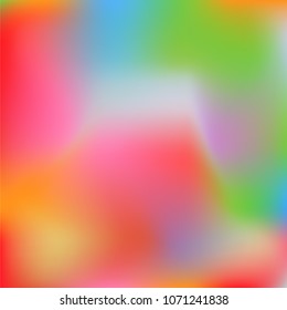 Gradient colorful background. Bright substrate.