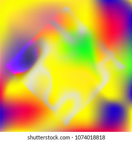 Gradient colorful background. Bright substrate.