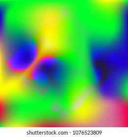 Gradient colorful background. Bright substrate.