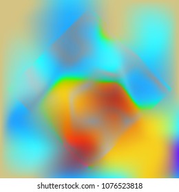 Gradient colorful background. Bright substrate.