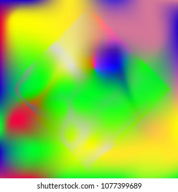 Gradient colorful background. Bright substrate.