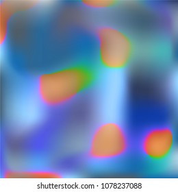 Gradient colorful background. Bright substrate.