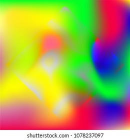 Gradient colorful background. Bright substrate.
